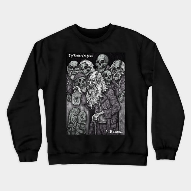 Terrible Old Man - Azhmodai 22 Crewneck Sweatshirt by azhmodai